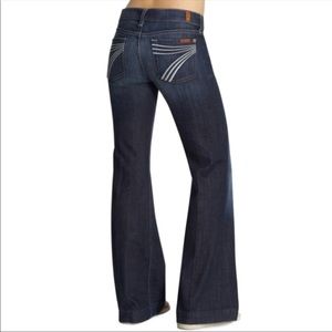 7 For All Mankind Dojo Wide Leg Jeans